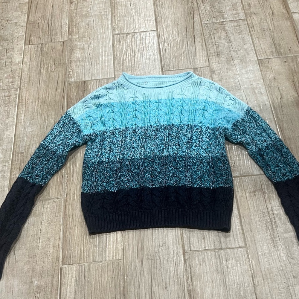 Shades of Blue sweater